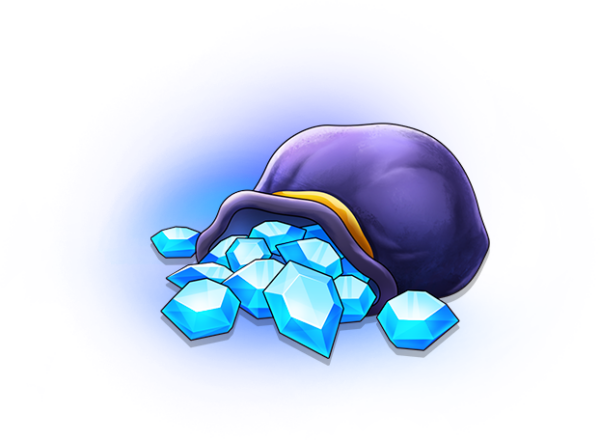 1000 Gems / +100 free
